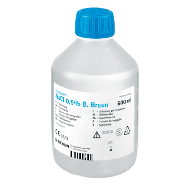 NATRII CHLOR.PRO IRRIG.B.BRAUN 0.9% 500ML N1 (ECOTAINER)