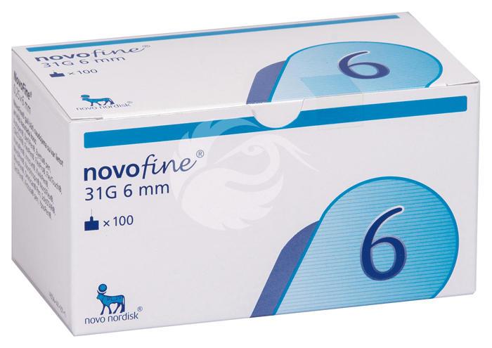 NOVOFINE 0.25 X 6 MM - 31G N100