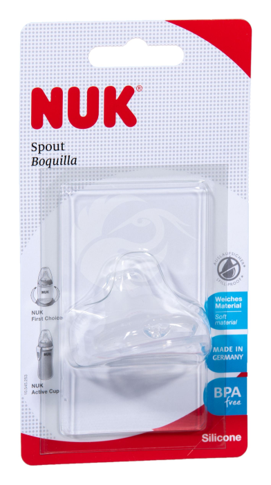 NUK FC+ PUDELI SILIKOONOTSIK TILKUMISKINDEL N1