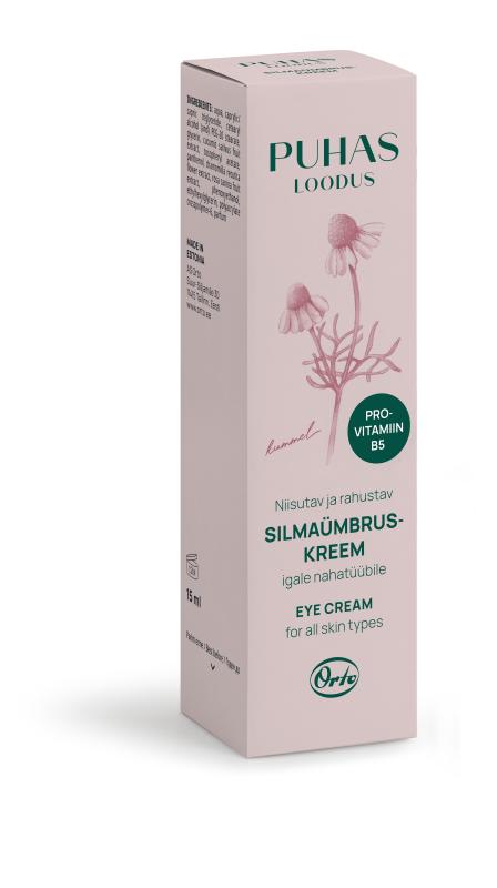 ORTO PL SILMAÜMBRUSKREEM KUMMELIEKSTRAKTIGA 15ML