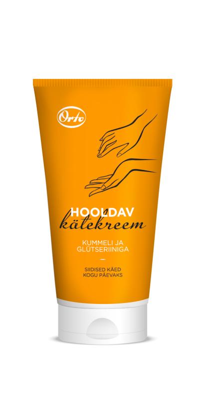 ORTO HOOLDAV KÄTEKREEM KUMMELI JA GLÜTSERIINIGA 150ML