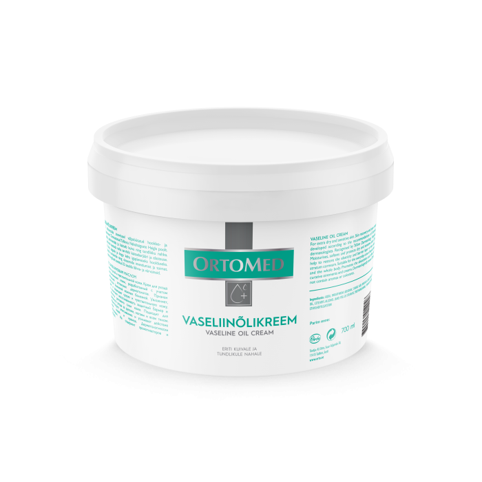 ORTOMED VASELIINÕLIKREEM ÄMBRIS 700ML