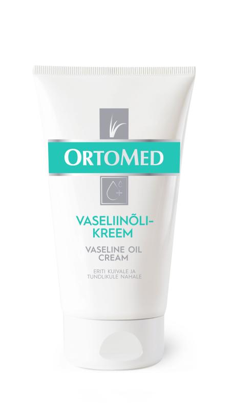 ORTOMED VASELIINÕLIKREEM ERITI KUIVALE NAHALE 150ML