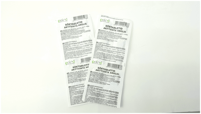 PAIRA SÖETABLETID (CARBO ACTIVATUS) 260MG N10