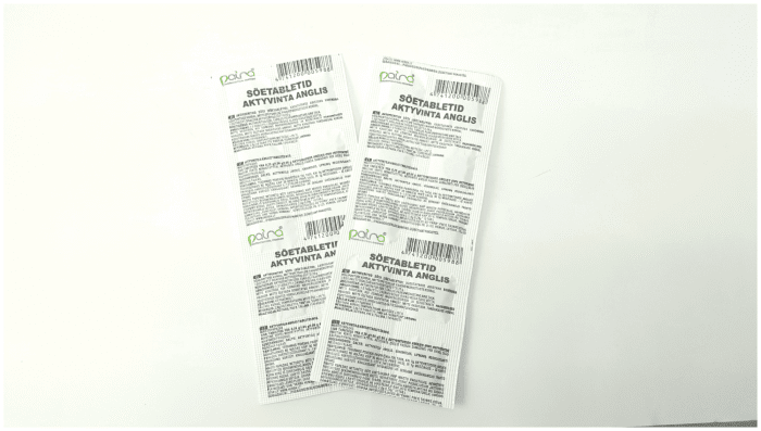 PAIRA SÖETABLETID (CARBO ACTIVATUS) 260MG N10