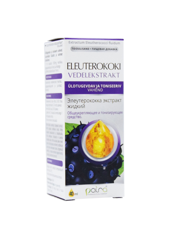 PAIRA ELEUTEROKOKI VEDELEKSTRAKT 40ML