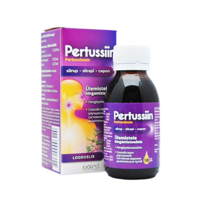PAIRA PERTUSSIIN SIIRUP 100ML