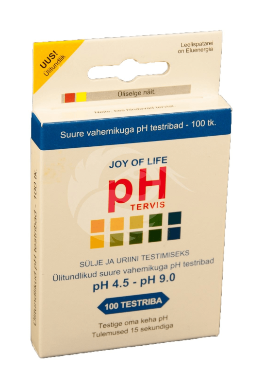 TESTIRIBAD PH SÜLJE JA URIINI TESTIMISEKS