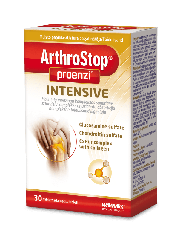 PROENZI ARTHROSTOP INTENSIVE TBL N30