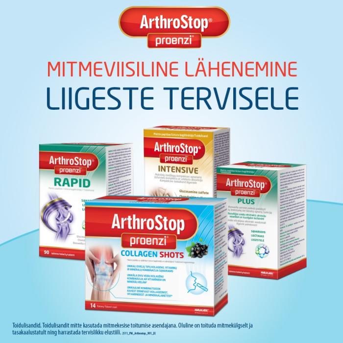 PROENZI ARTHROSTOP INTENSIVE TBL N30