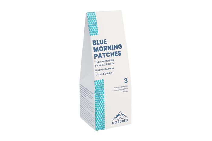 BLUE MORNING TRANSDERMAALSED POHMELLIPLAASTRID N3