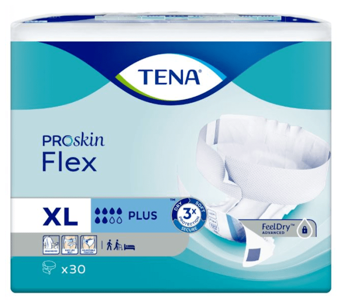 TENA FLEX VÖÖMÄHE PLUS XL 2337ML N30