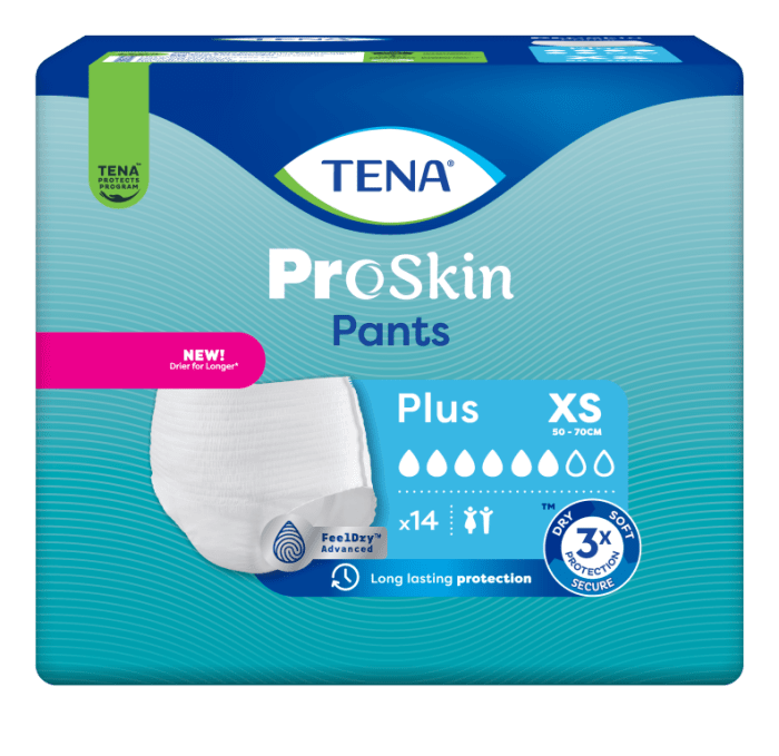 TENA PANTS IMAVAD PÜKSID PLUS XS (1440ml) N14