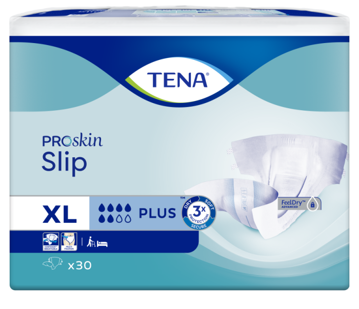 TENA SLIP PÜKSMÄHE PLUS XL 2550ML N30