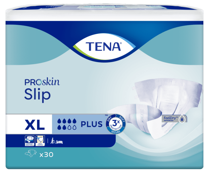TENA SLIP PÜKSMÄHE PLUS XL 2550ML N30