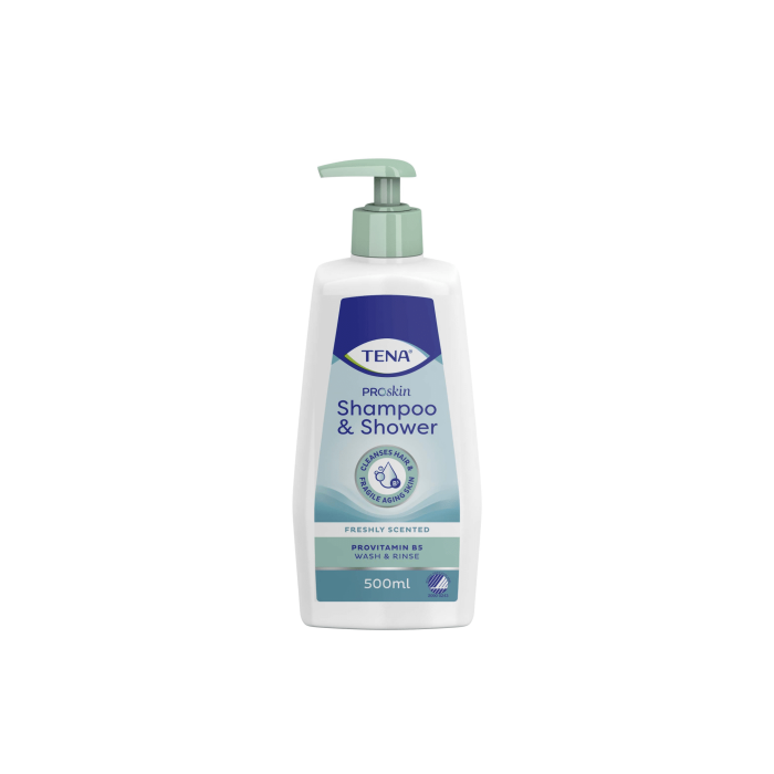 TENA SHAMPOON/DUSHIGEEL PUMBAGA 500ML