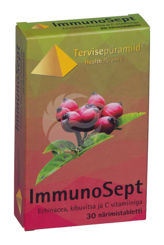 TERVISEPÜRAMIID IMMUNOSEPT NÄRIMISTBL N30