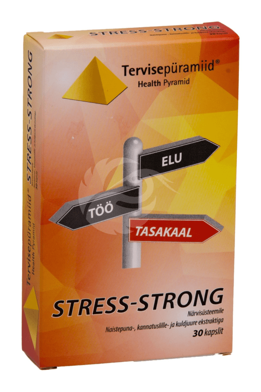 TERVISEPÜRAMIID STRESS-STRONG KAPSLID N30