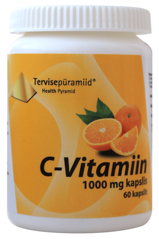TERVISEPÜRAMIID VITAMIIN C KAPSLID 1000MG N60