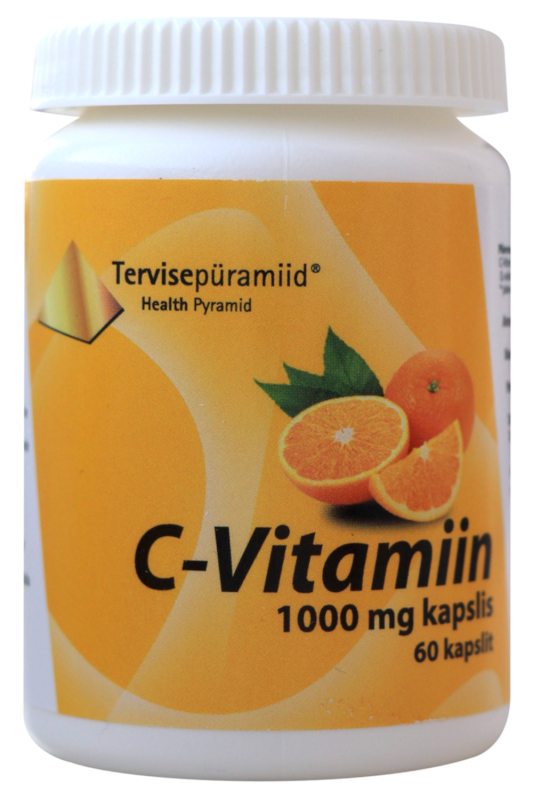 TERVISEPÜRAMIID VITAMIIN C KAPSLID 1000MG N60