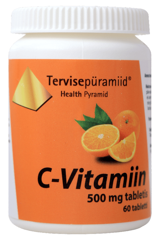 TERVISEPÜRAMIID VITAMIIN C TBL 500MG N60