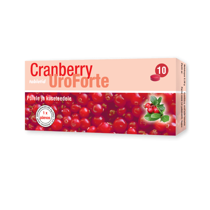 Cranberry UroForte tbl N10