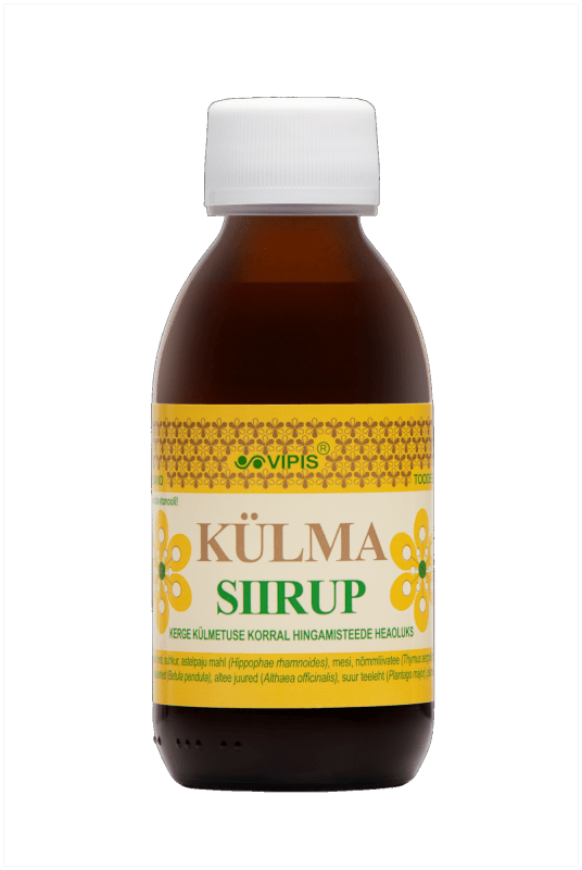 VIPIS KÜLMASIIRUP LOODUSLIK 150ML