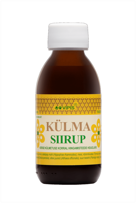 VIPIS KÜLMASIIRUP LOODUSLIK 150ML