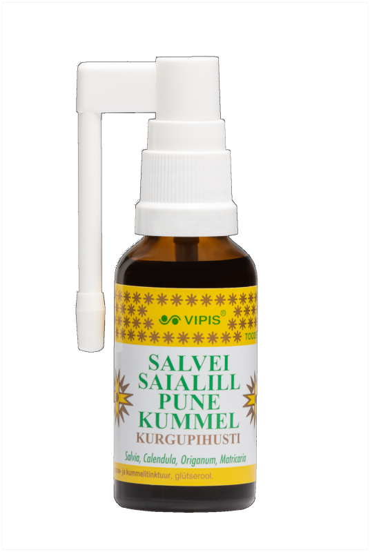 VIPIS SALVEI-SAIALILL-PUNE - KUMMEL KURGUPIHUSTI 30ML