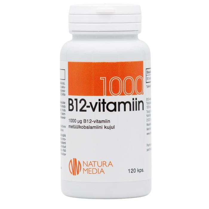 NM VITAMIIN B12 1000MCG KAPSLID N120