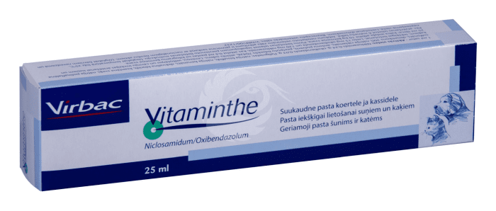 VITAMINTHE SUUKAUDNE PASTA 0.24G+0.03G 1ML 25ML N1