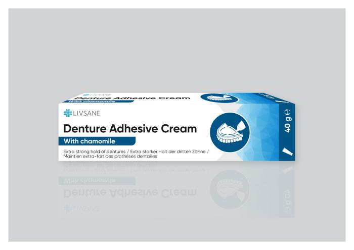 LIVSANE PROTEESIDE KINNITUSKREEM 40G