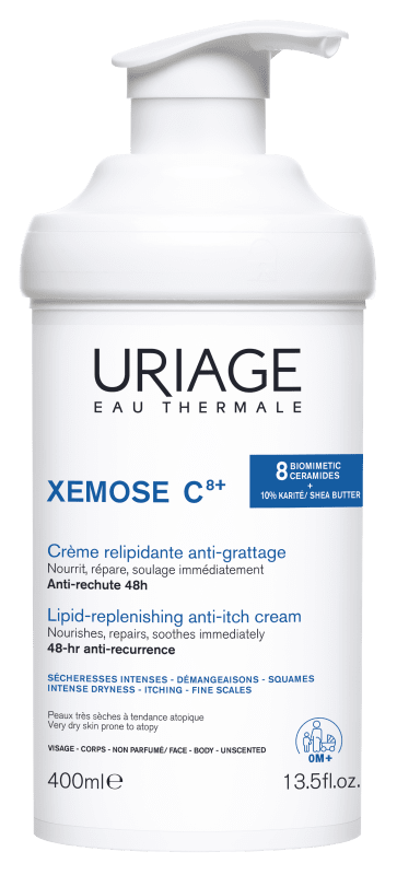 URIAGE XEMOSE C8+ KREEM VÄGA KUIVALE NAHALE 400ML