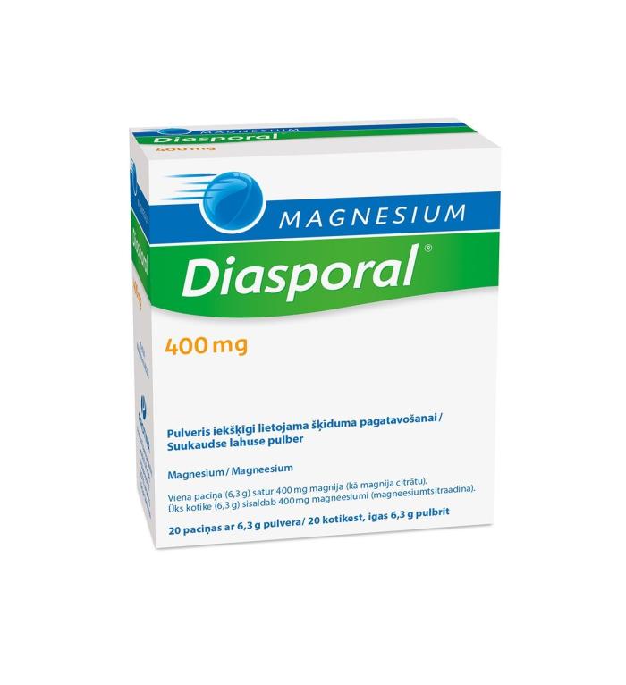 MAGNESIUM DIASPORAL SUUKAUDNE LAHUSE PULBER 2475.2MG N20