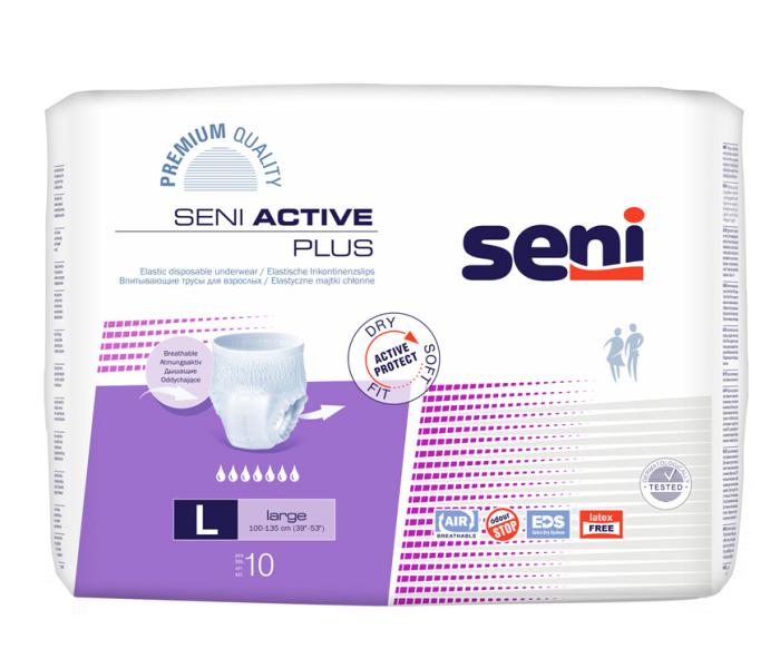 SENI ACTIVE PLUS IMAVAD PÜKSID L 2000ML N10