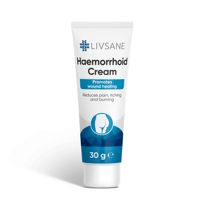 LIVSANE HEMORROIDIKREEM 30G