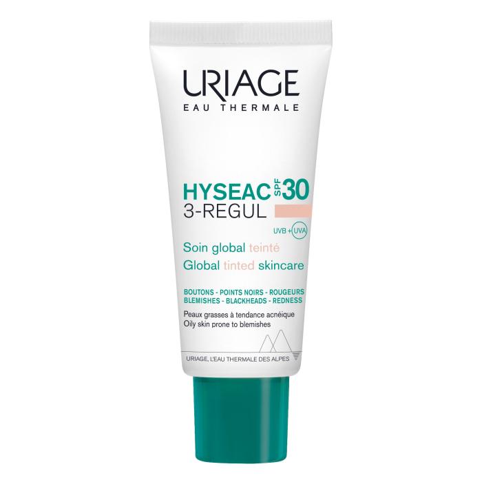 URIAGE HYSEAC 3-REGUL NÄOKREEM SPF30 TOONIV 40ML