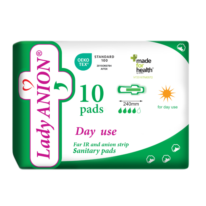 LADY ANION HÜGIEENILINE SIDE 240MM N10