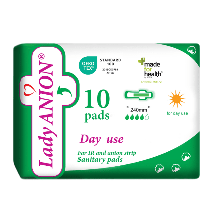 LADY ANION HÜGIEENILINE SIDE 240MM N10