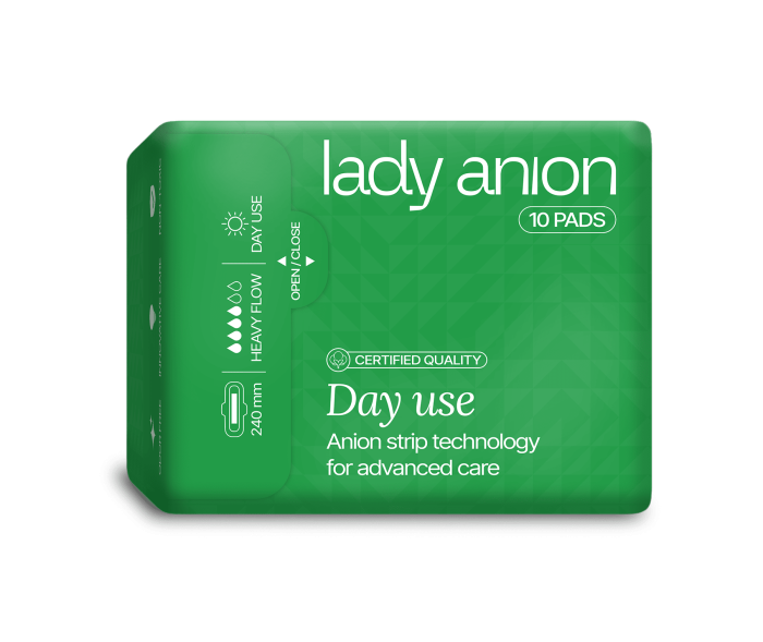 LADY ANION HÜGIEENILINE SIDE 240MM N10