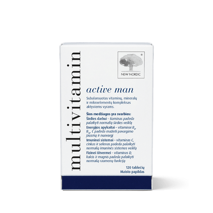 MULTIVITAMIN ACTIVE MAN TBL N120