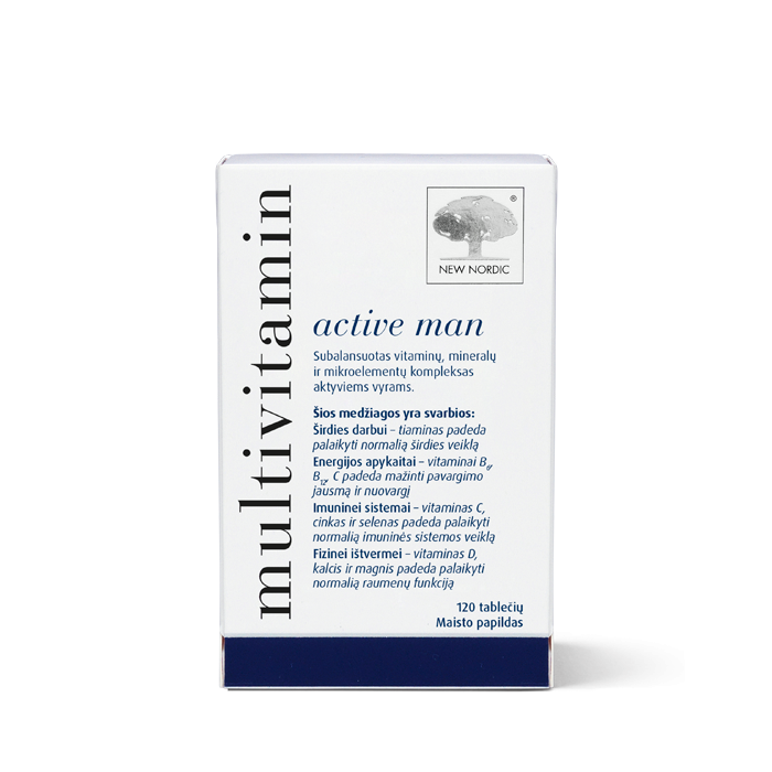MULTIVITAMIN ACTIVE MAN TBL N120