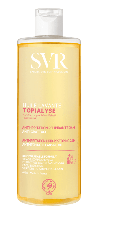 SVR TOPIALYSE HUILE LAVANTE PESUÕLI KUIVALE/ATOOPILISELE NAHALE 400ML