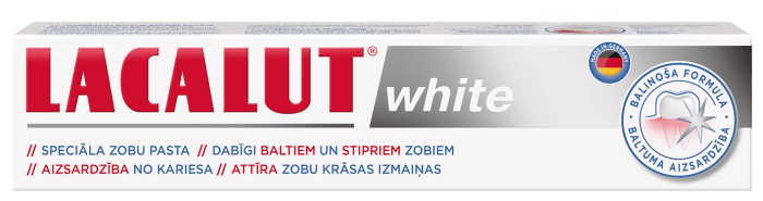 LACALUT HAMBAPASTA WHITE 75ML