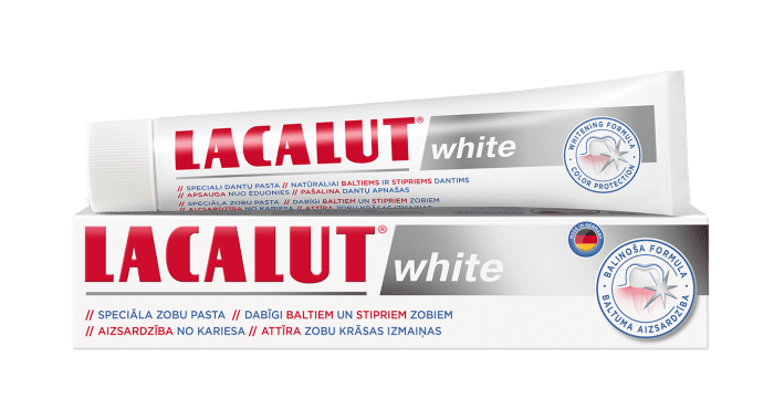 LACALUT HAMBAPASTA WHITE 75ML
