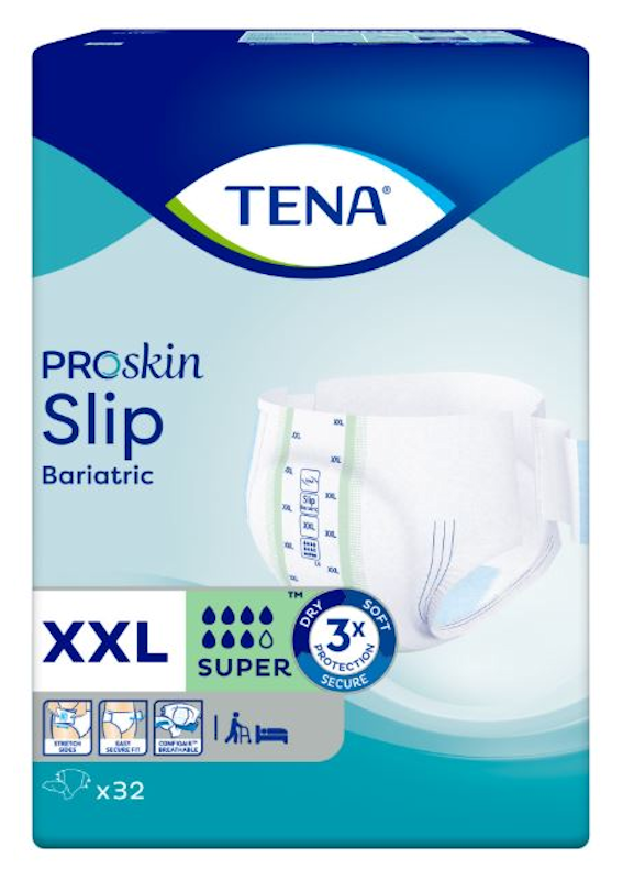 TENA SLIP BARIATRIC PÜKSMÄHE SUPER XXL 2650ML N32