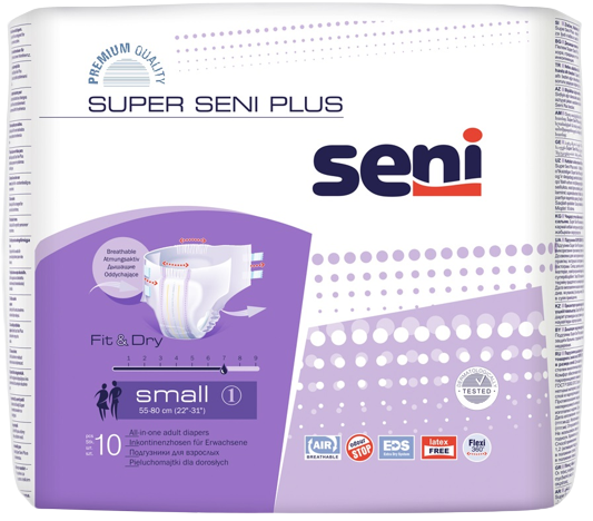 SENI SUPER PLUS PÜKSMÄHKMED S 2100ML N10