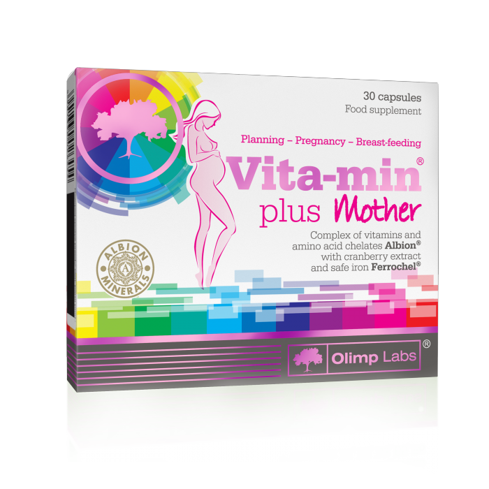 OLIMPLABS VITA-MIN PLUS MOTHER KAPSLID N30