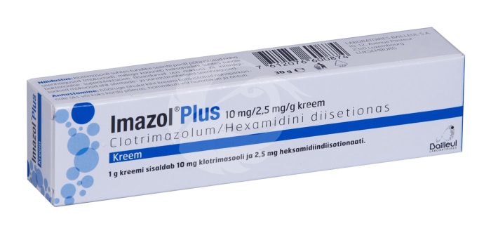IMAZOL PLUS KREEM 10MG+2.5MG 1G 30G N1