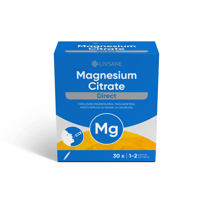 LIVSANE MAGNEESIUMTSITRAAT DIREKT GRAANULID N30